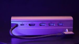 6 in 1 Steam Deck Docking Station Stand Accessories 4K 60Hz Gigabit Ethernet 1000Mbps PD 60W Hub Extender Games