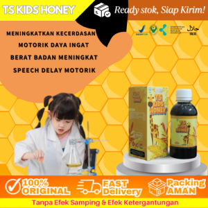TS – Madu Herbal Untuk Menambah Nafsu Makan Anak/Lahap Makan/Madu Gemuk Badan/ Menjaga Kesehatan Tubuh Anak/ Menjaga Imun Tubuh Anak/ Obat Herbal Penggemuk Badan Anak/ Ts Kids Honey
