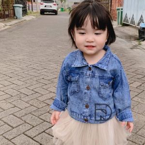 Jaket Jeans Anak Perempuan Usia 1-6 Tahun & Cropped Jeans Outer