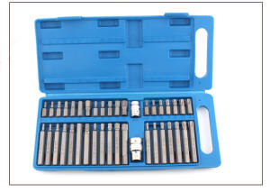 【COD】TUOCHI Flyman Tools Usa 40 Pcs Impact Allen Bits Allen Wrench Set Original Sockets Wrench Set Tools Set Suitable for automobiles motorcycles bicycles - multi-functional kit - maintenance equipment