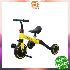 OFM-M97 Mainan Sepeda Anak 3 Roda 2in1 Sepeda Keseimbangan Anak Balance Bike Ride On Anak Push Bike