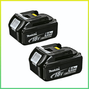 /6.0Ah 18V Makita dengan penggantian ion litium LED LXT BL1860B BL1860 BL1850 100 Makita asal bateri alat kuasa boleh di