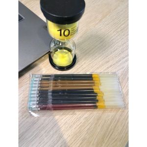 5pcs Pena Cetek Warna dan Isi Ulang Tinta Warna Gel Pulpen Cetekan Mekanik dan Refill ST0548 ST0549