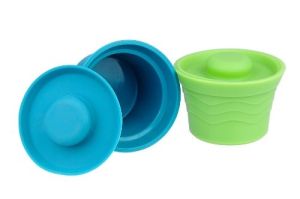 Kinderville Bigger Bites Silicone Storage Jar Single