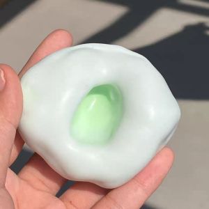 BEIBEI Shapeable Squeeze Toy Fidget Hand Made Ball Ice Skin Sticky Rice Funny Simulation Pinch Toy Children Birthday Gift