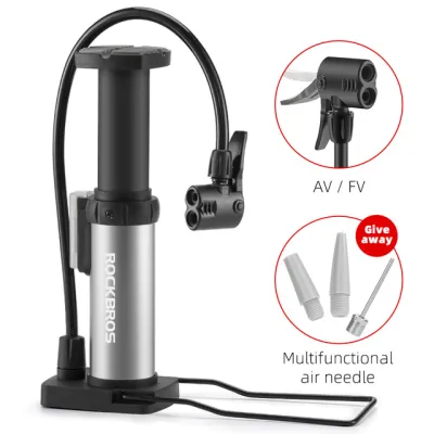 【Giao hàng địa phương】ROCKBROS Máy bơm xe đạp cầm tay AV/AF áp suất cao 80PSI