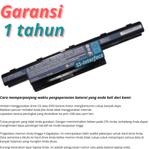 Batera Acer Aspire 5741 5741G 7741 Travelmate 4740 high quality high quality