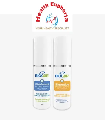 Biocair Disinfect Spray+Bioactive Spray (Twin Pack)