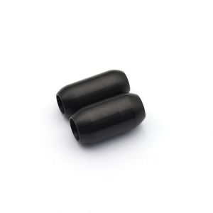1pc Magnetic Clasp Stainless Steel Paracord Bracelet Metal Clasps Magnet Bullet Casing Case Cord Cylinder Barrel Glue in