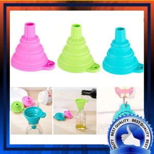 ( 2pcs ) Corong Air Silikon Portable Water Silicone Foldable Lipat Kecil