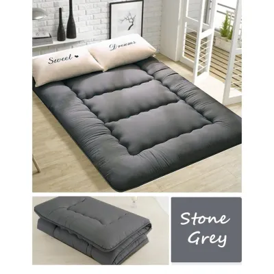 Krafter Japan Futon Cotton Tatami Mattress Foldable 3-fold (4 Bed sizes available)