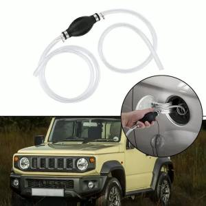 Cornerr Siphon Hand Pump Manual Fuel Transfer Hose Portable Car Manual Oil Extraction Water Extraction Diesel Gasoline Deliver 3H4K8