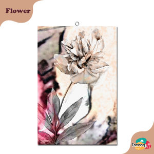 TENNESY HIASAN DINDING FLOWER AESTHETIC 20x30CM WALL DEKOR PAJANGAN KAYU POSTER DEKORASI DINDING KAMAR TIDUR RUMAH