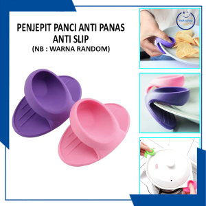 HKS- PENJEPIT PELINDUNG TANGAN JARI SILIKON ANTI PANAS PANCI MANGKOK WAJAN