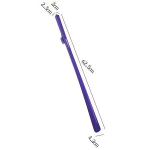 Magnetic Shoe Horn Slider Plastic Lazy Shoe Helper With Long Handle And Magnetic Hook Heels Lifter