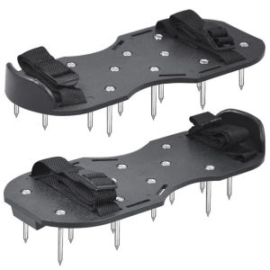 Lawn Aerator Shoes Spike Shoes Lawn Aerator Tool Aeration Shoes for Lawn Yard Patio Garden