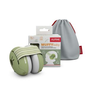 Alpine Muffy Baby Ear Protection for Babies and Toddlers up to 36 Months - CE & ANSI Certified - Noise Reduction Earmuffs - Comfortable Baby Headphones Against Hearing Damage & Improves Sleep - Pink
