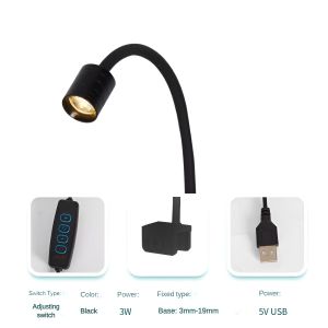 Mini South American Landscape SpotlightUSB interfaceZoom Focus & 360° Hose COB Adjustable LightDimming