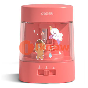 I know Deli Electric Pencils Sharpener 3 Modes Adjustable ABS Durable Stationery Schools Use