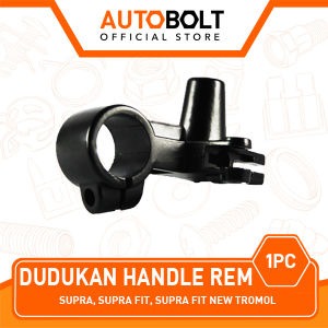 Dudukan Handle Rem Spion Kanan Right Honda Supra & Supra Fit New & Supra Fit Lama Tromol Rumah Holder Handel Hendel Hendle Brake-Break Bracket Braket Brecket Breket