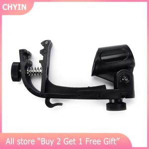 [COD] CHYIN 1pc Plastic Adjustable Clip On Drum Rim Shock Mount Microphone Mic Clamp Holder