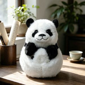 MISSLADY Hedgehog Zodiac Goat Plush Toy Chubby Soft Cute Flip-over Sheep Keychain Funny Ornaments Animal Stuffed Toy Birthday Gift