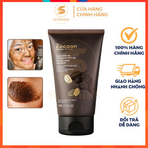 Tẩy Tế Bào Da Chết Mặt COCOON Cà Phê Đắk Lắk Thuần Chay Cho Làn Da Mềm Mại & Rạng Rỡ Dak Lak Coffee Face Polish 150ml