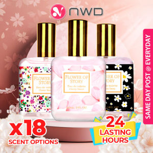 《 𝗟𝗢𝗡𝗚 𝗟𝗔𝗦𝗧𝗜𝗡𝗚 》 Flower of Story Lady Perfume Fragrance 30ml Spray Natural Floral Mini Travel Doorgift Minyak Wangi 香水