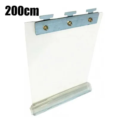 2m Tirai Plastik Pvc Tirai Plastik Bening Outdoor Gulung Pvc Strip Curtain Universal Tirai Plastik Tebal Pvc Curtain High Quality 18cm