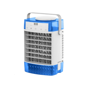 Desktop Air Cooling Fan Portable Unit 3 Speed Cooling Fan with 7 Color LED Light Remote For Room Bedroom Outdoor Use