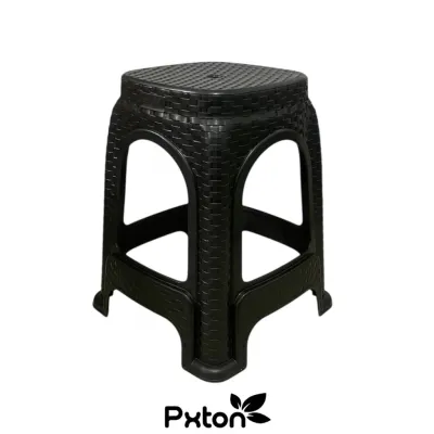 Kursi Plastik Rotan Motif Anyam / Kursi Bakso / Bangku Bakso / Kursi Cafe Plastik Motif Rotan Premium / Kursi Baso Segi Rotan
