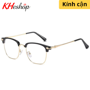 Kính Cận Retro Form Club Master đột phá giữa đường nét cổ điển và hiện đại đủ độ cận từ 0 - 4 độ mã Y9010 - kheshop