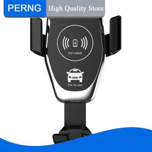 [PERNG] Tehe Wireless Charging Phone Car Holder Air Outlet Installation Car Mobile Phone Holder Fast Charging Car Mobile Phone Holder