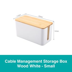Cable Management Under Desk Cable Organizer Cable Management Box Wire Organizer Cable Storage Box Storage Organizers