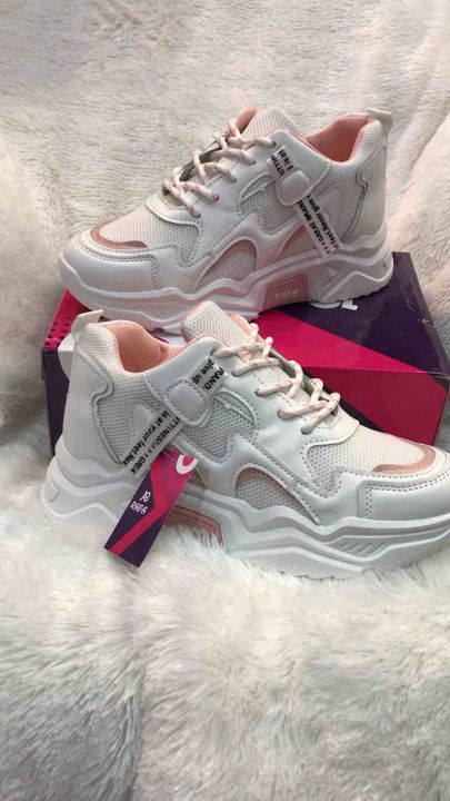 Sepatu sneakers import cewek RAFA SHERLY 4 warna sz 37-40