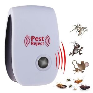 [ PROMO COD ] Alat Pengusir Nyamuk Ultrasonik Tikus Kecoa Lalat Serangga Semut Hama Elektrik Pest Reject Repeller Perangkap Jebakan Nyamuk Ultrasonic Alat Pembasmi Hama Dalam Ruangan Ampuh Aman Untuk Bayi Alat Anti Nyamuk Lalat Kamar Di Rumah Tidak Berbau