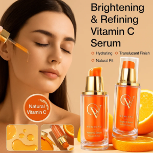 Five-Layer Vitamin C Natural Face Cream  Lazy Cream Plain Face Cream Makeup Cream Moisturizing Waterproof and Sweat-Proof Concealer Nourishing and Moisturizing