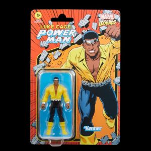 Marvel Legends Series Retro 375 Collection Marvel’s Power Man 3.75-Inch Collectible Action Figures Toys for Ages 4 and Up