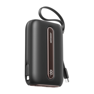 Joyroom(SG) 4258 22.5W mini power bank with dual cables(Type-c & L)