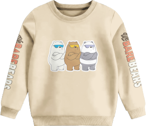 Sweater Anak Desain Terbaru Motif We Bears Laki laki Perempuan