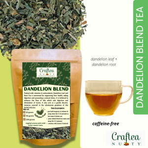 Dandelion tea blend dandelion leaf dandelion root caffeine-free liver and kidney detox liver health