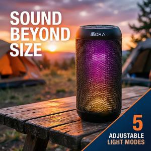 Wireless Bluetooth Speakers Powerful Portable Sound Box Subwoofer Car Audio Bass MP3 Player Sound System LED Lights