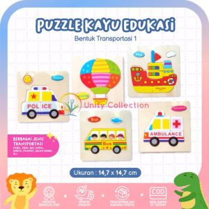 Puzzle Kayu Transportasi: Pilihan Edukasi & Hiburan untuk Anak