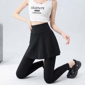 2024 fake two-piece slimming butt lift shark for fitness and yoga