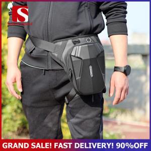 Bike Motorcycle Waterproof Leg Side Bag Luggage Ride Bag EVA Hard Shell Outdoor Casual Waist Bags Motorbike Phone Hip Fanny Pack