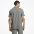 PUMA BASICS - เสื้อยืดผู้ชาย Essentials Logo สีเทา  - 58666603. 