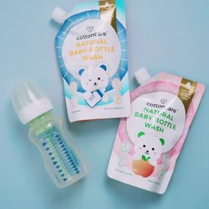Cottoncare™ (1500ml) Plant-Based Unscented Baby Bottle Wash & Cleanser Hypoallergenic