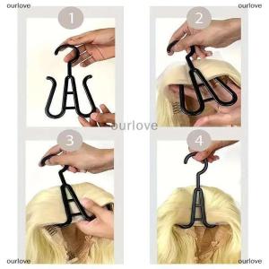 [COD] ourlove กระเป๋าใส่วิกผมยาวทำจากใยสังเคราะห์กันฝุ่นพร้อมตะขอสำหรับจัดบ้าน