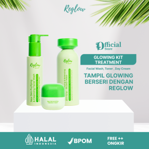 Reglow Skincare Original Skincare Wajah Berminyak Dan Jerawat Untuk Flek Hitam Membandel