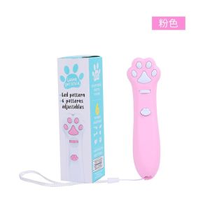 Interactive Cat Laser Toy 6 Type Patterns Infrared Teaser Exercise Tool Funny Pet Flashlight Pointer Pen Mainan Kucing
